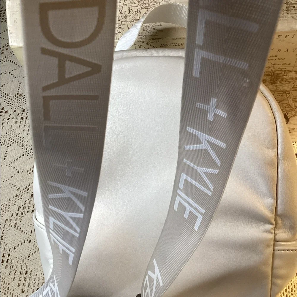NEW White Kendall & Kylie Backpack